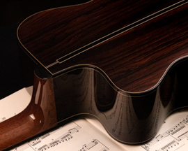 Cocobolo Model F View