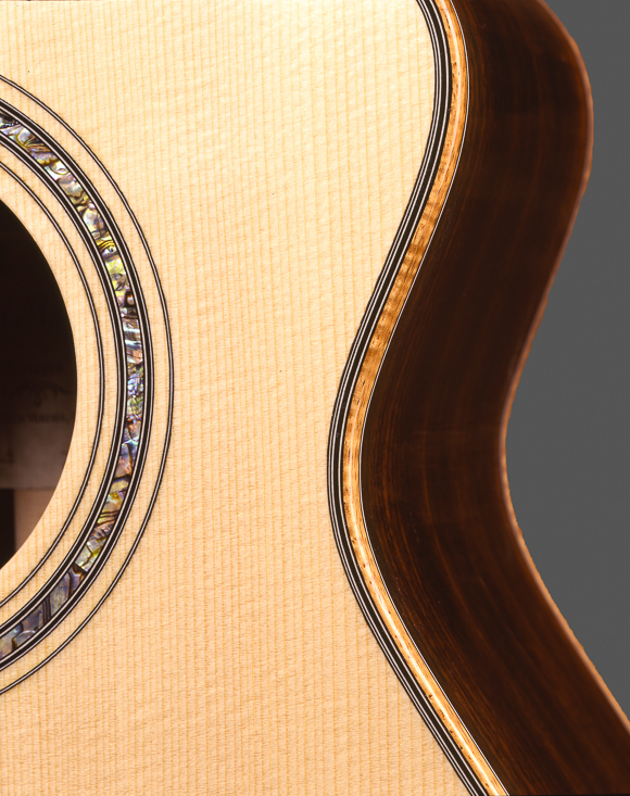 Custom Acoustic Guitar Binding