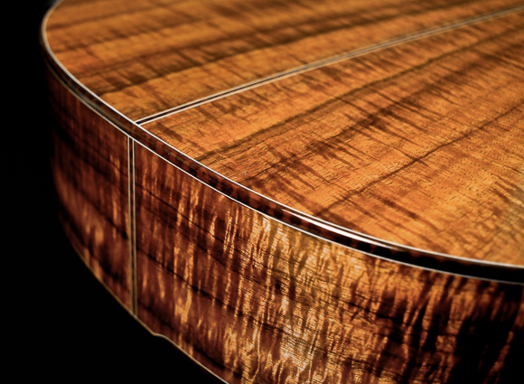 Custom Acoustic Guitar Binding