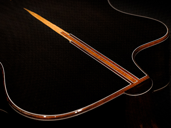 Custom Acoustic Guitar Binding