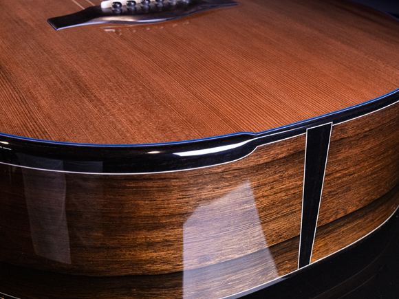 Custom Acoustic Guitar Binding