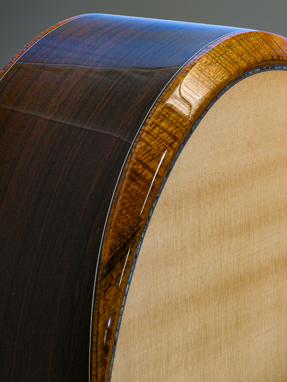 Custom Acoustic Guitar Binding