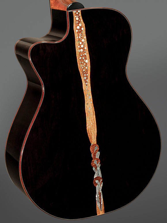 Custom Acoustic Guitar Binding