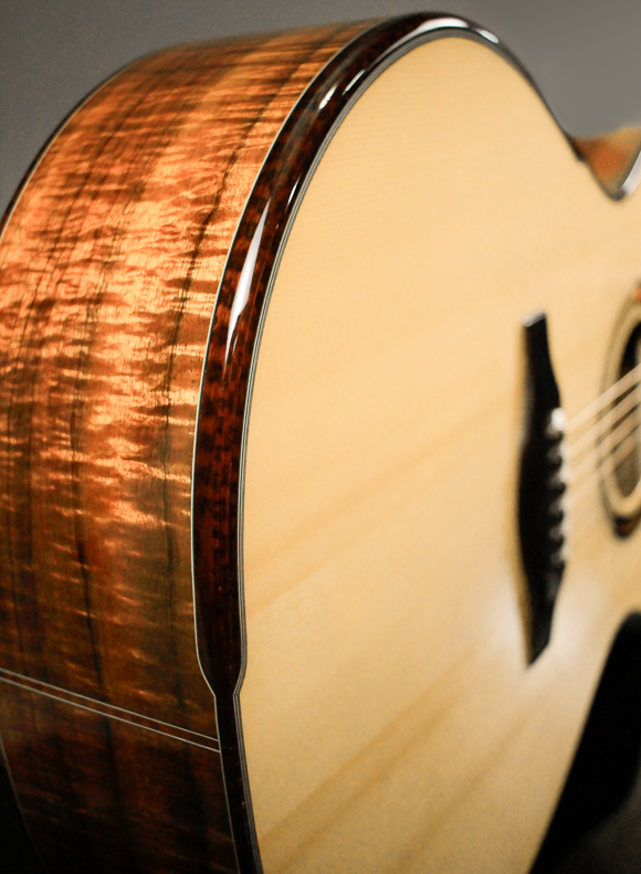 Custom Acoustic Guitar Binding
