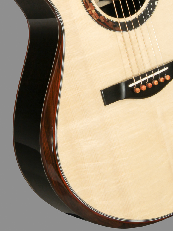 Custom Acoustic Guitar Binding