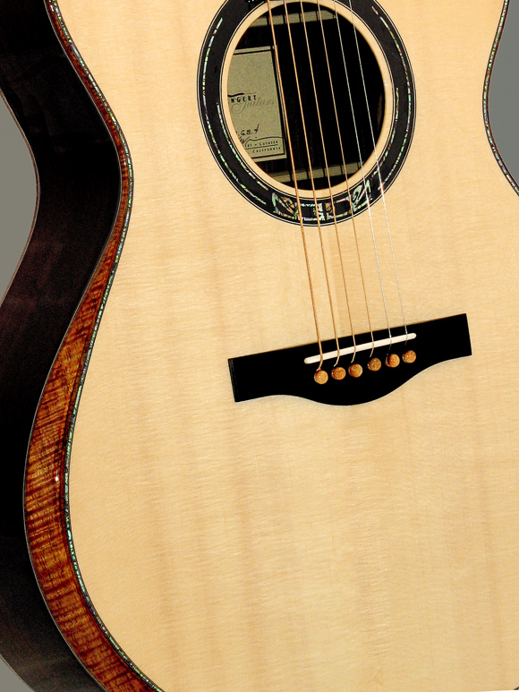Custom Acoustic Guitar Binding