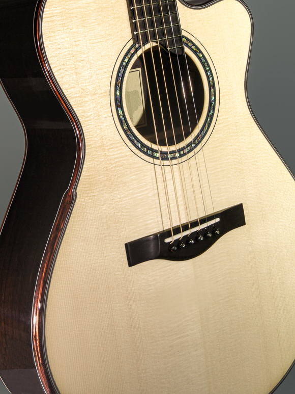 Custom Acoustic Guitar Binding