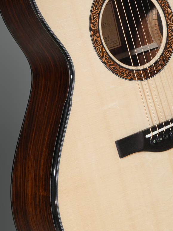 Custom Acoustic Guitar Binding