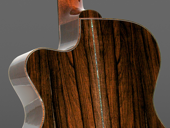 Custom Acoustic Guitar Cutaways