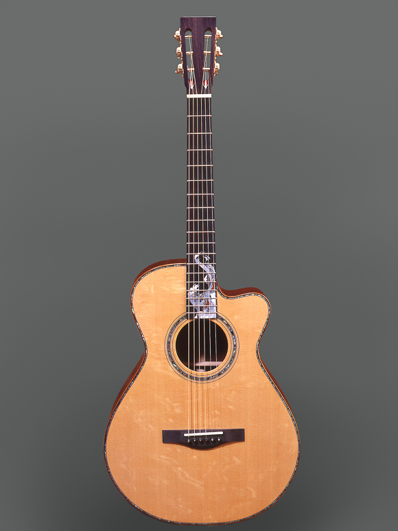 Custom Acoustic Guitar Cutaways
