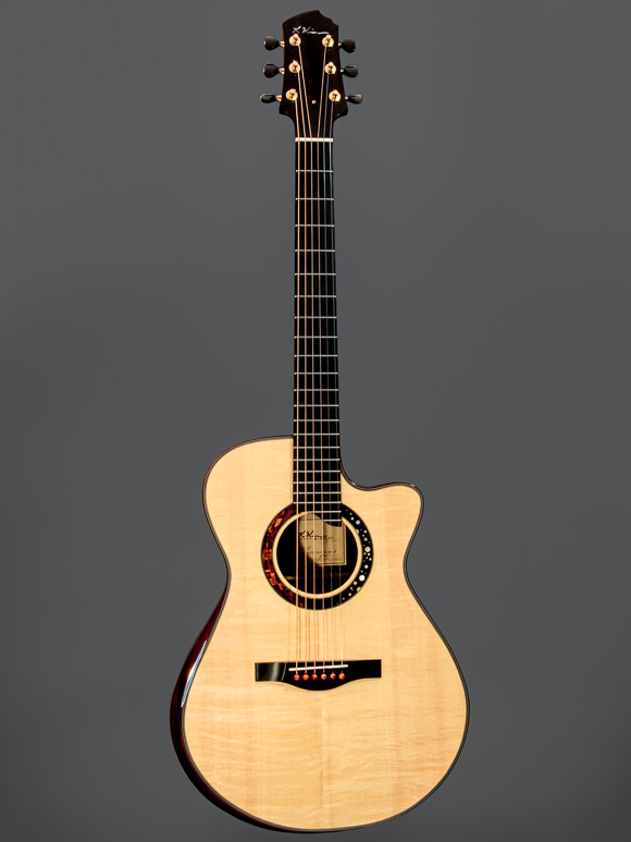 Custom Acoustic Guitar Cutaways