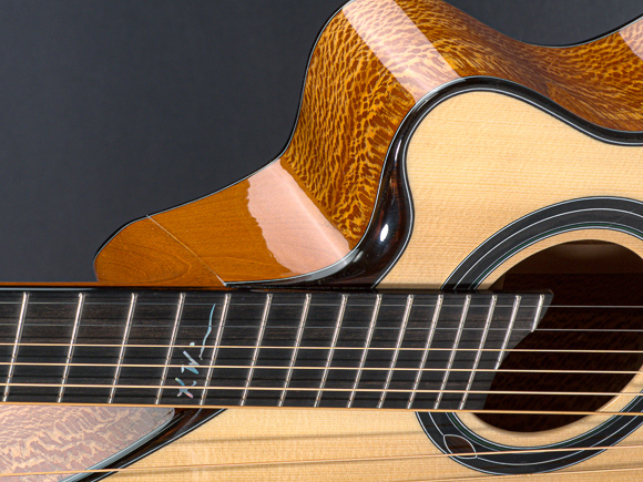 Custom Acoustic Guitar Cutaways