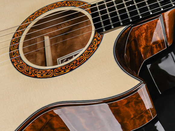 Custom Acoustic Guitar Cutaways