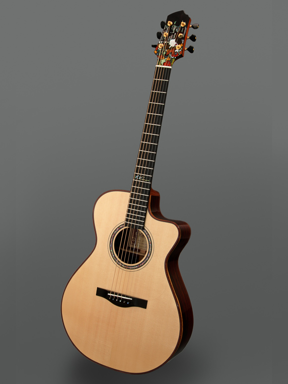 Kathy Wingert Model E Custom Guitar