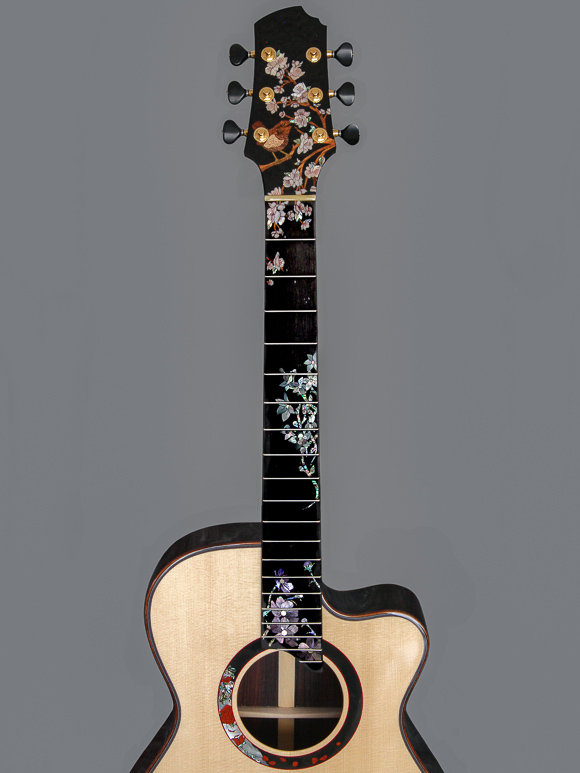 Kathy Wingert Model E Custom Guitar