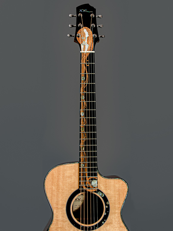 Kathy Wingert Model E Custom Guitar