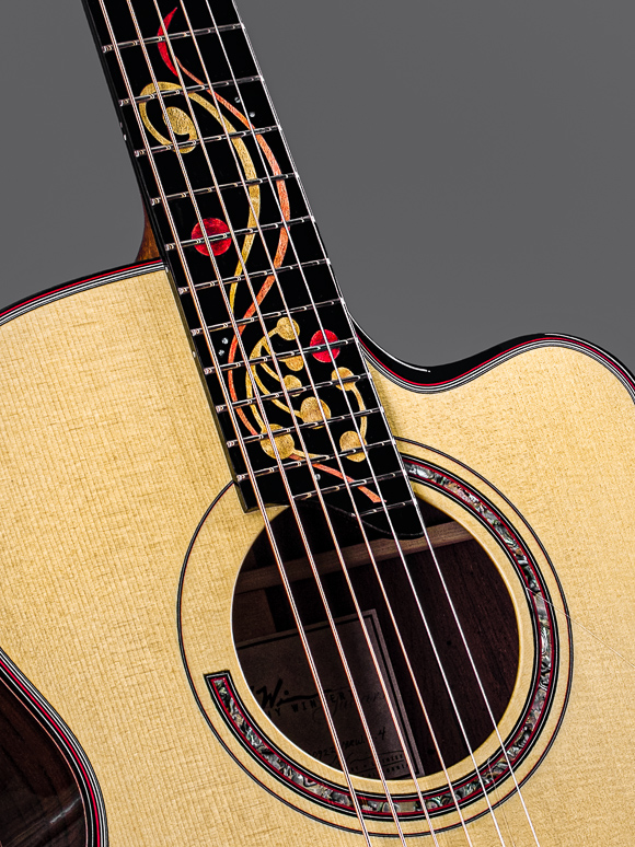 Kathy Wingert Model E Custom Guitar