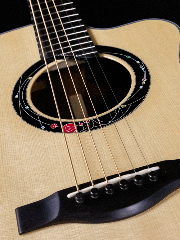 Kathy Wingert Model E Custom Guitar