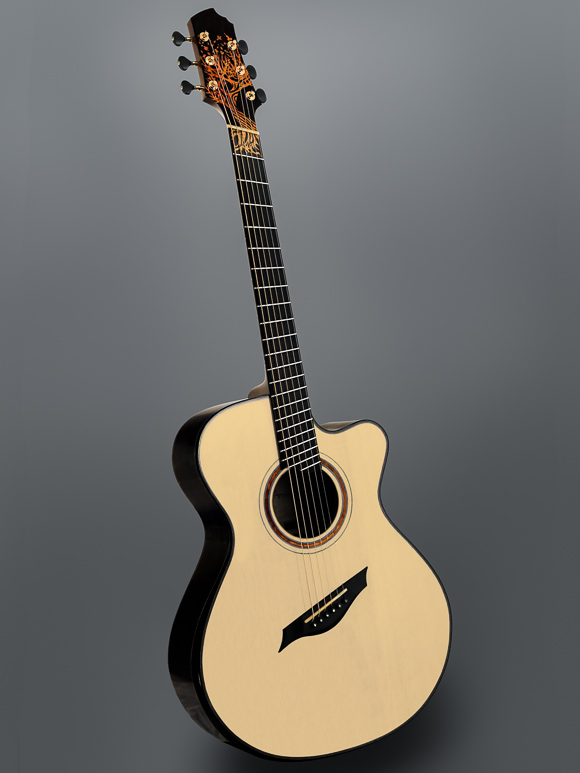 Kathy Wingert Model F Custom Guitar