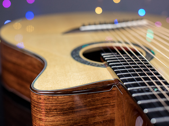 Kathy Wingert Custom Harp Guitar