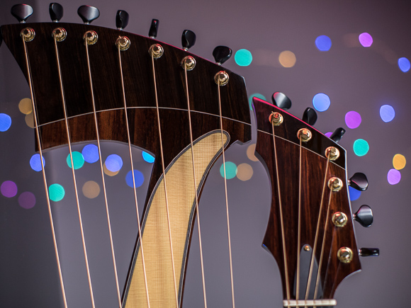 Kathy Wingert Custom Harp Guitar
