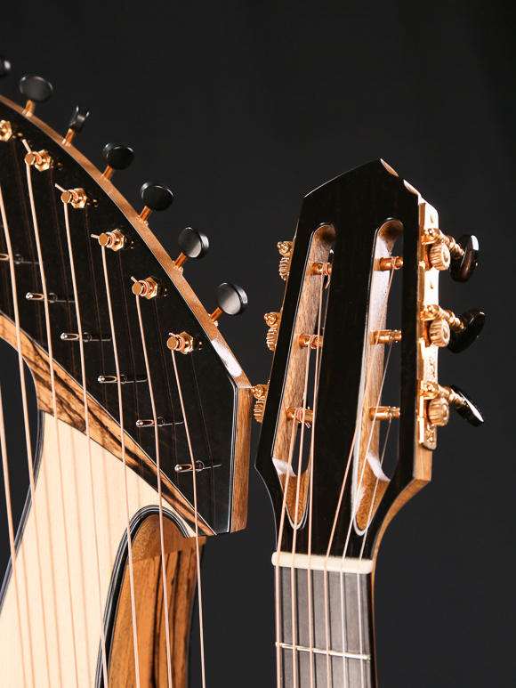 Kathy Wingert Custom Harp Guitar