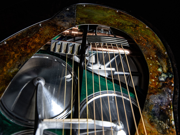 Kathy Wingert Custom Harp Guitar