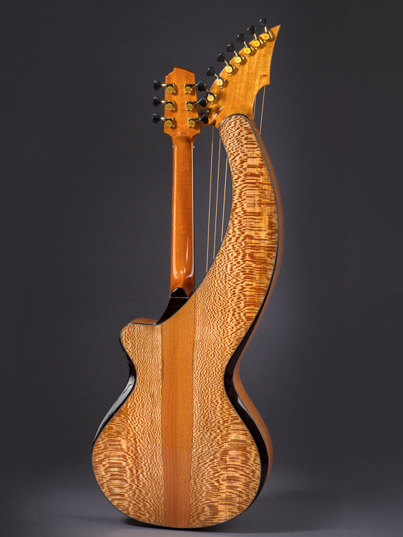 Kathy Wingert Custom Harp Guitar