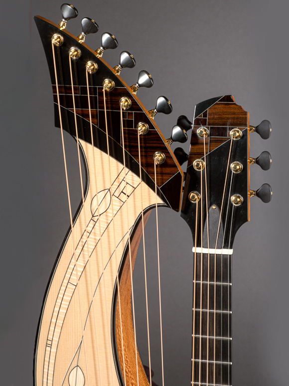 Kathy Wingert Custom Harp Guitar