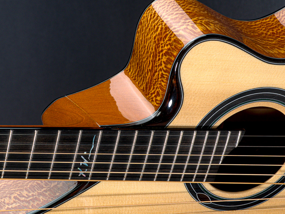 Kathy Wingert Custom Harp Guitar