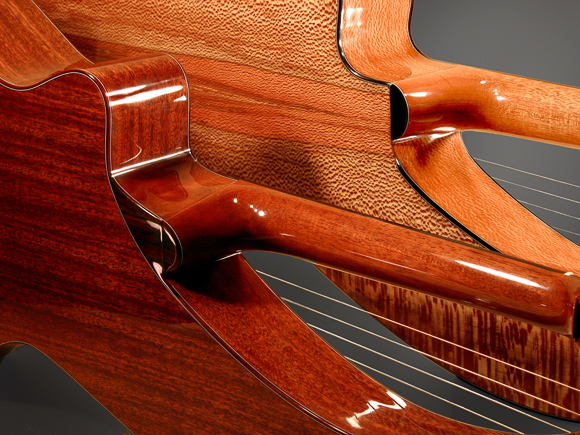Kathy Wingert Custom Harp Guitar