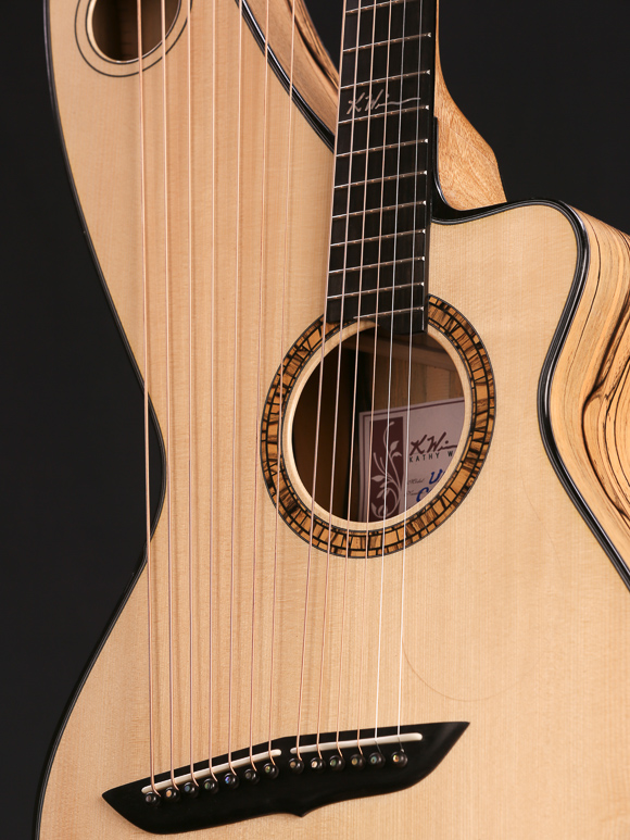 Kathy Wingert Custom Harp Guitar