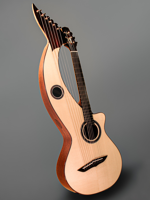 Kathy Wingert Custom Harp Guitar