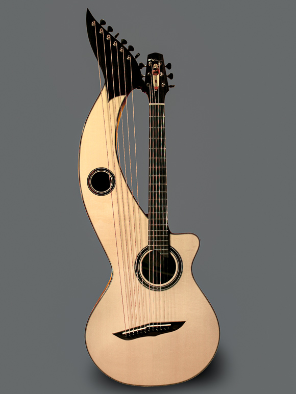 Kathy Wingert Custom Harp Guitar