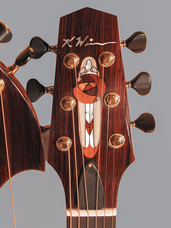 Kathy Wingert Custom Harp Guitar