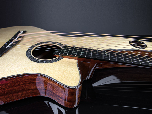 Kathy Wingert Custom Harp Guitar