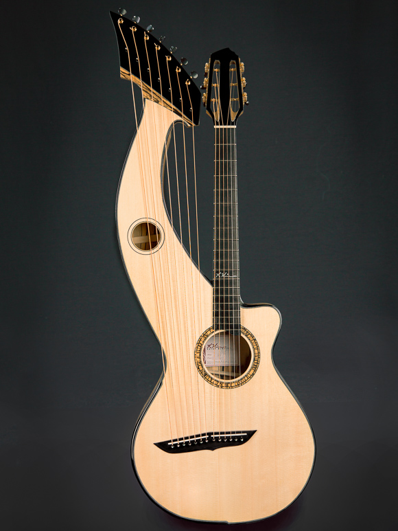 Kathy Wingert Custom Harp Guitar