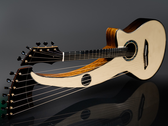 Kathy Wingert Custom Harp Guitar