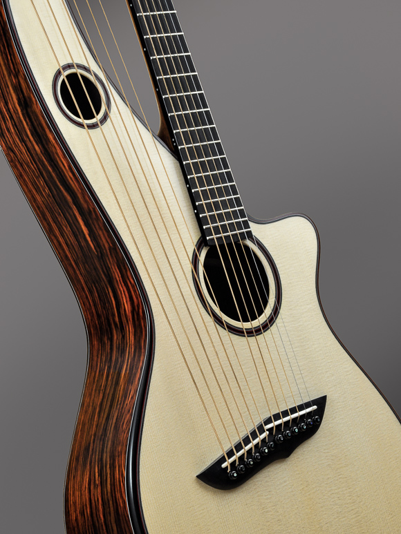 Kathy Wingert Custom Harp Guitar