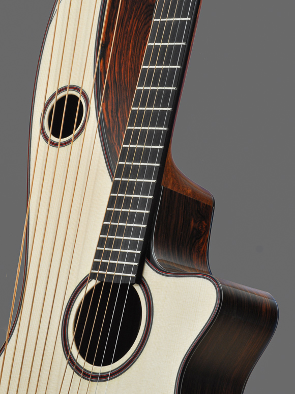 Kathy Wingert Custom Harp Guitar