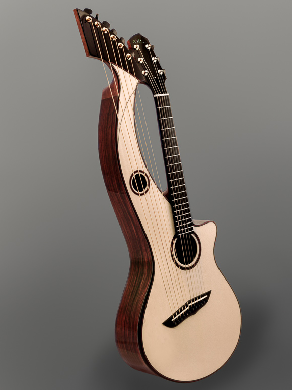 Kathy Wingert Custom Harp Guitar