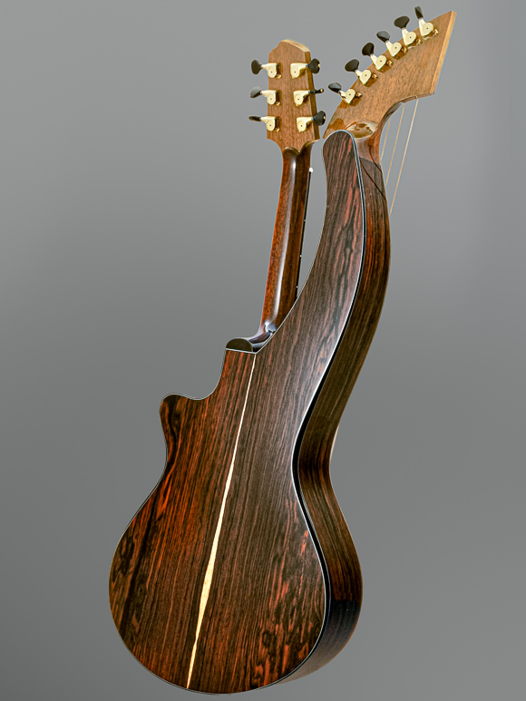 Kathy Wingert Custom Harp Guitar