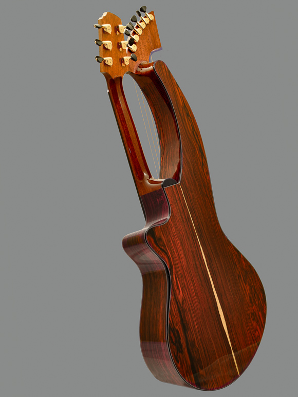 Kathy Wingert Custom Harp Guitar