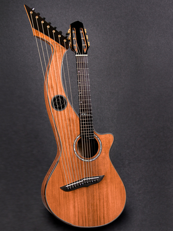 Kathy Wingert Custom Harp Guitar