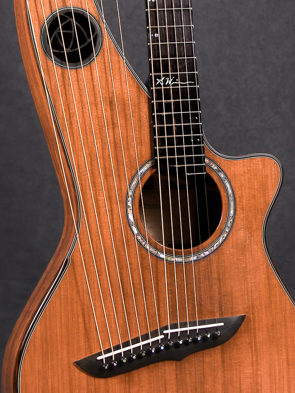 Kathy Wingert Custom Harp Guitar