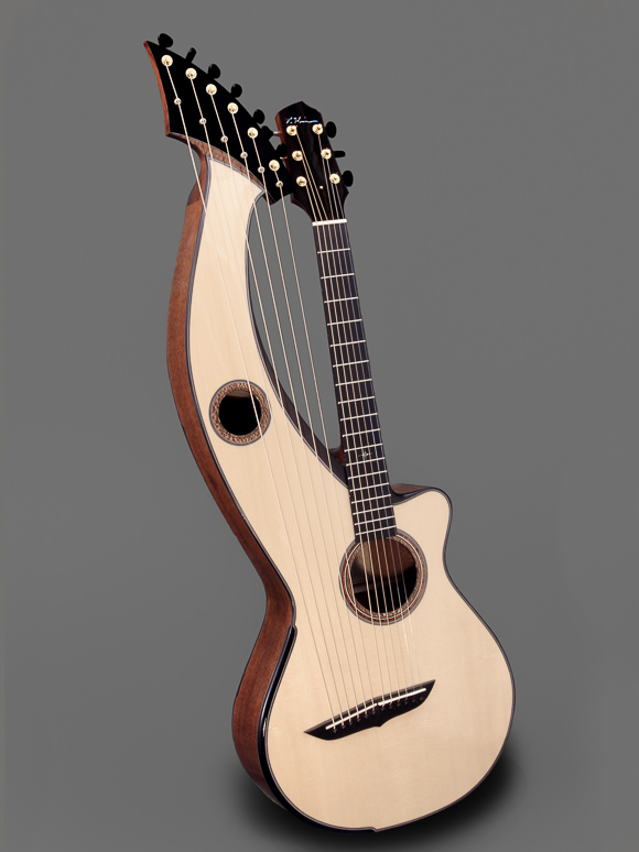 Kathy Wingert Custom Harp Guitar
