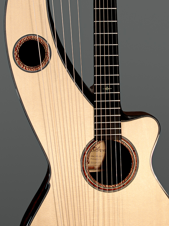Kathy Wingert Custom Harp Guitar