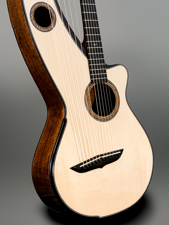 Kathy Wingert Custom Harp Guitar