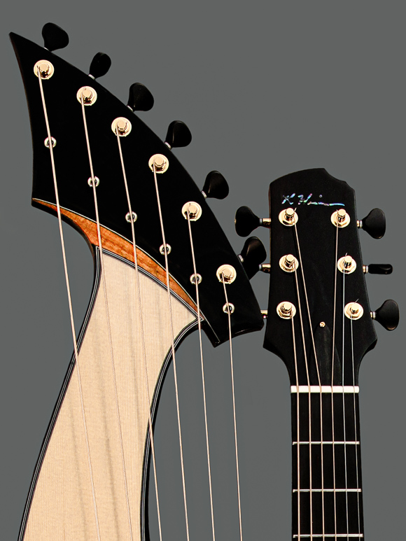 Kathy Wingert Custom Harp Guitar