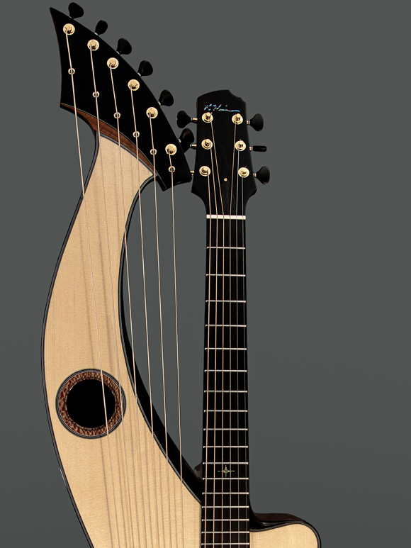 Kathy Wingert Custom Harp Guitar